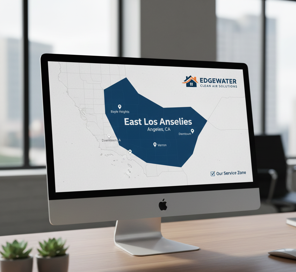 East Los Angeles Service Area Map